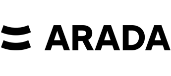 Arada Developments logo – Partner of Infinity Art & Glass