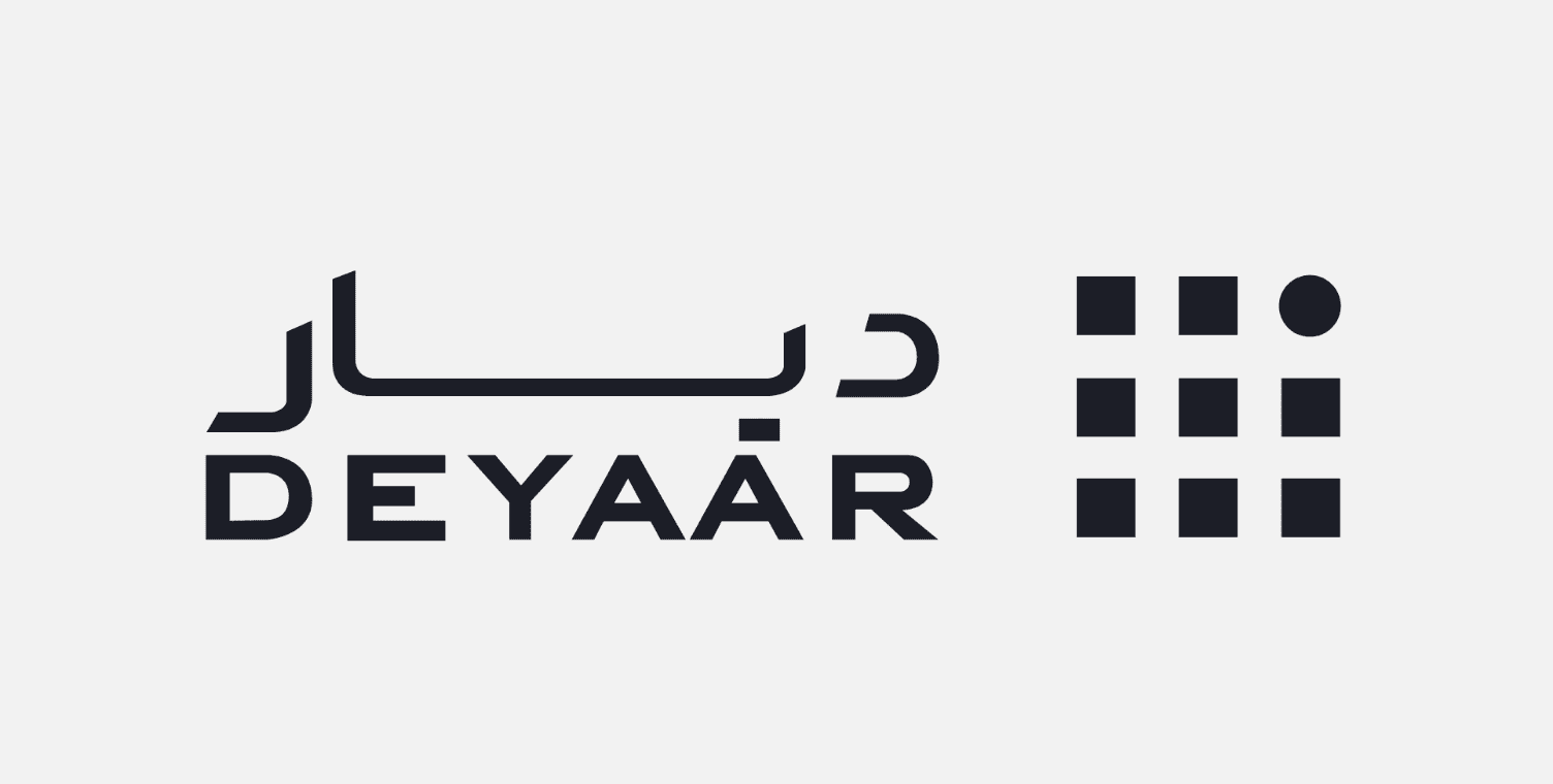 Deyaar Development logo – Infinity Art & Glass client