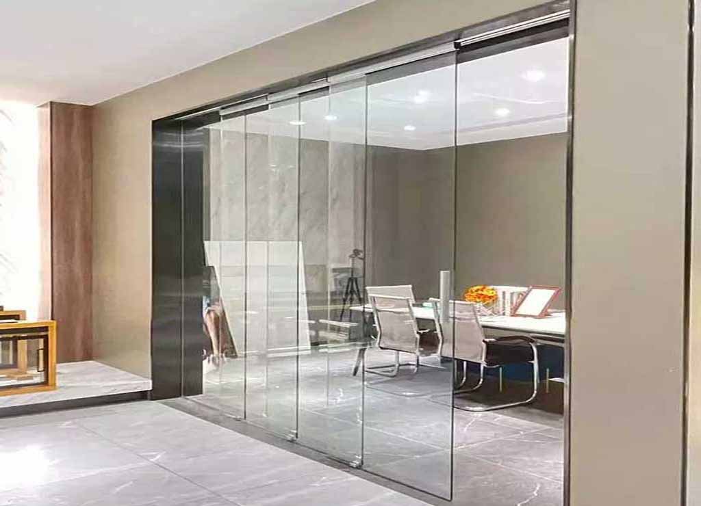 Custom Frameless Sliding Glass Door Installation in Dubai UAE