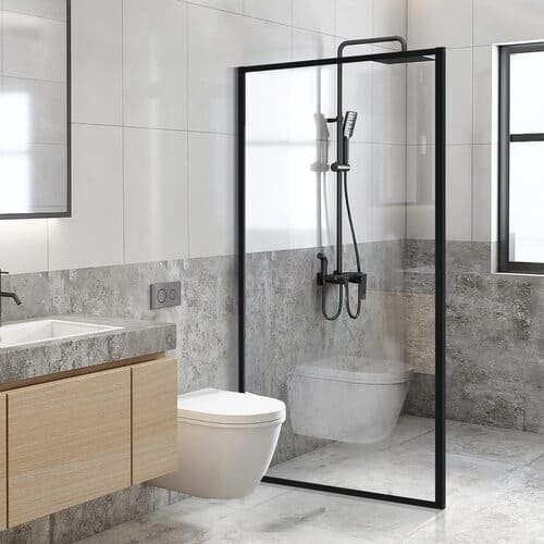 Shower glass installation in Dubai and Abu Dhabi by Infinity Art & Glass